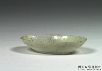 图片[2]-Jade oval bowl, Central Asia-China Archive